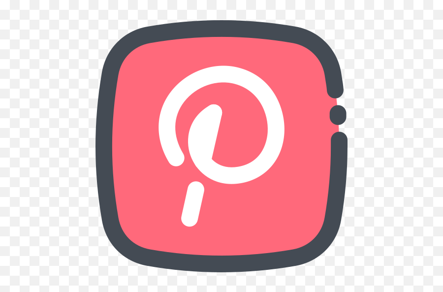 Logo Pinterest Free Icon Of Social Media - Clip Art Png,Pinterst Logo