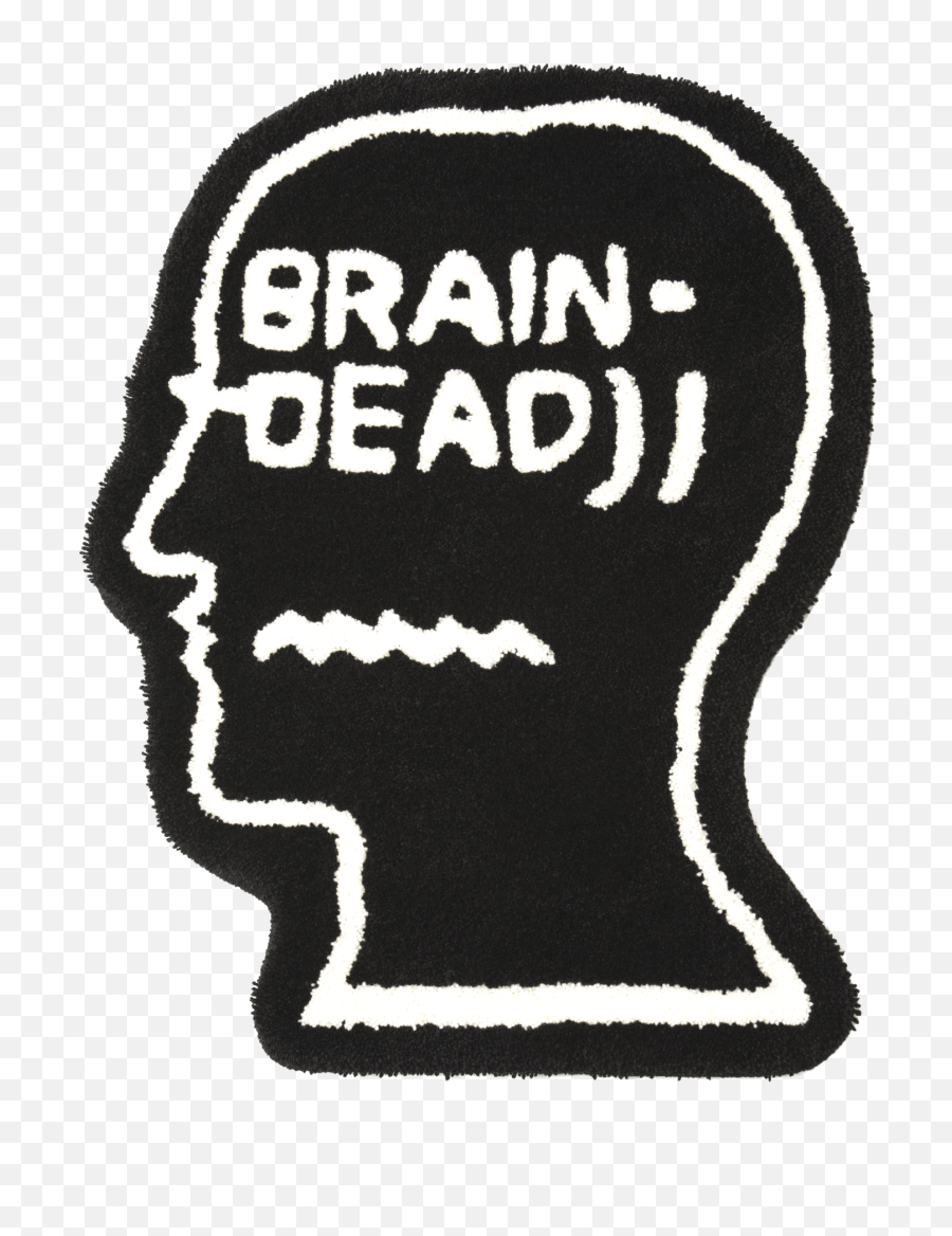 Logo Head Rug - Brain Dead Rug Png,Brain Logo