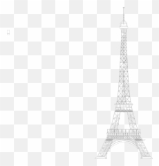Eiffel Tower Gray Clip Art - vector clip art png