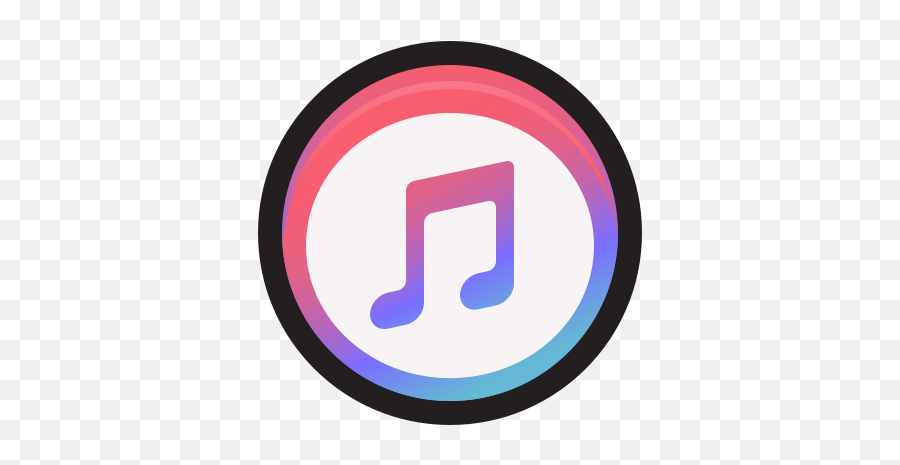 Apple Audio Itunes Music Player Icon - Circle Png,Itunes Png