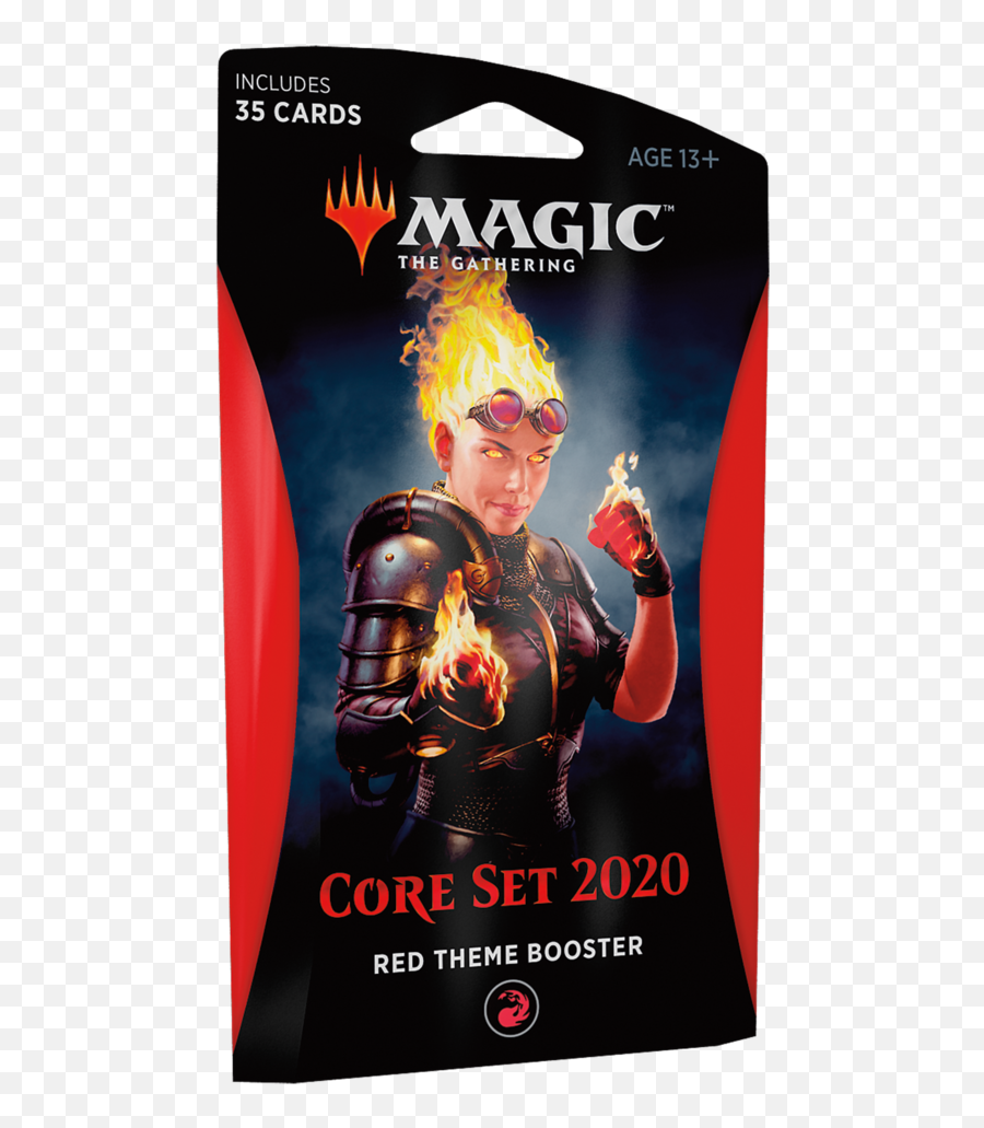 Magic The Gathering Core Set 2020 Theme Booster Colour Red - Black Theme Booster Core Set 2020 Png,Magic The Gathering Png