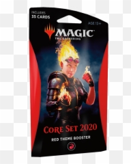 Magic The Gathering Core Set 2020 Theme Booster Colour Red - Black Theme Booster Core Set 2020 Png,Magic The Gathering Png