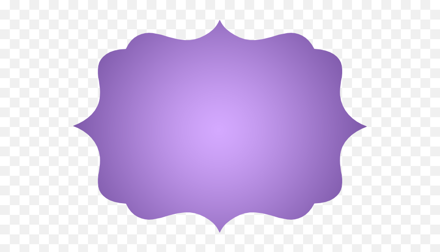 Shape Picture Free Download Png Files - Purple Frame Clipart Png,Scallop Png