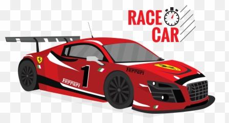 Cars Cartoon Png - Pics Of Cartoon Racing Cars Red Png