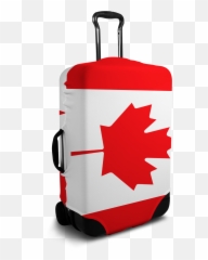 Canada Flag - Luggage Coversuitcase Cover Png,Canada Flag Transparent