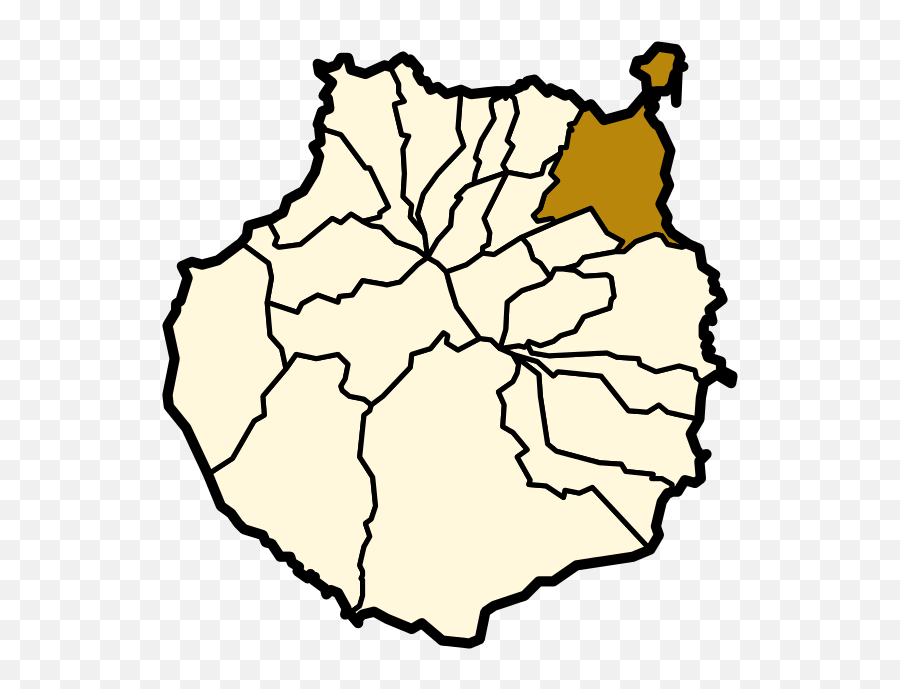 Gran Canaria Municipio Las Palmas - Municipios De Gran Canaria Para Colorear Png,Palmas Png