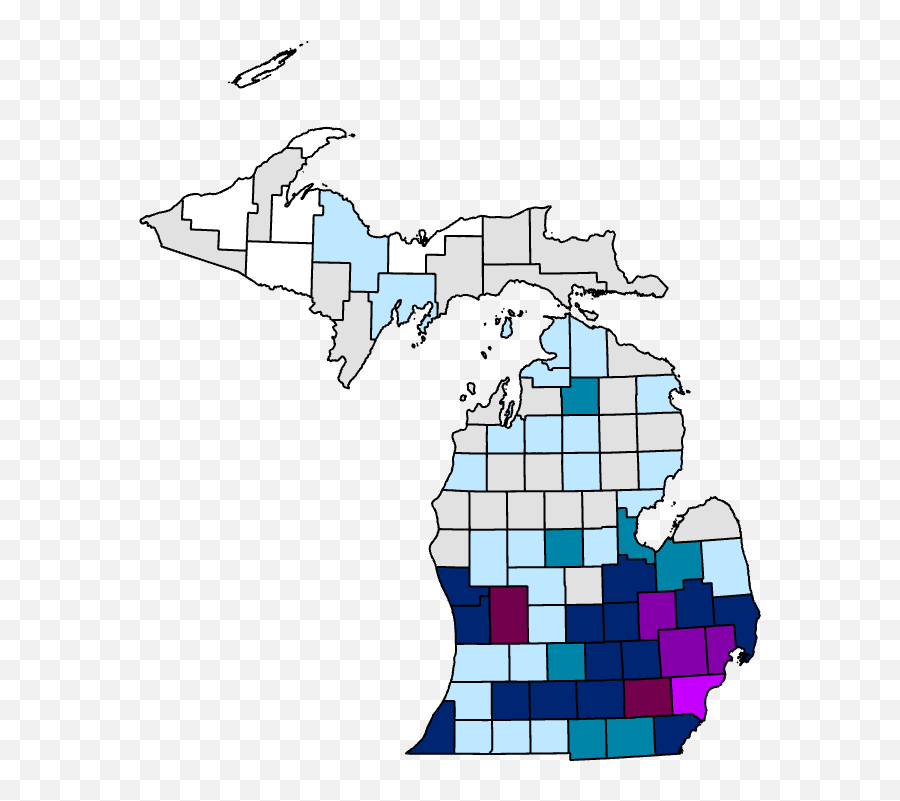 2020 Coronavirus Pandemic In Michigan - Wikipedia Coronavirus In Detroit April 25 2020 Png,Detroit Become Human Png