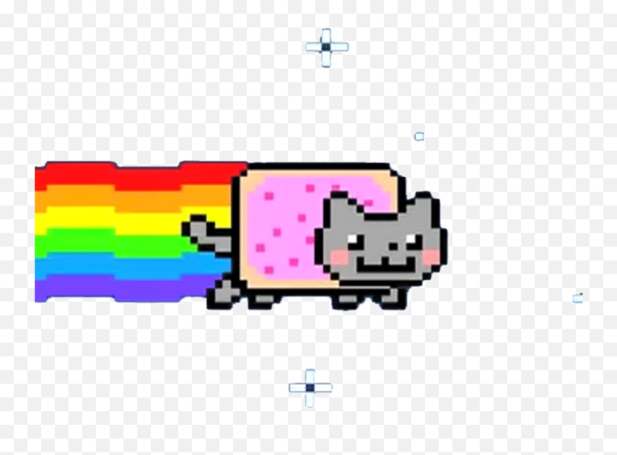 Nyan Cat Png Transparent Catpng Images Pluspng - Nyan Cat No Background,Cartoon Cat Png