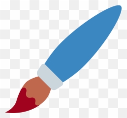 Paintbrush Emoji - png