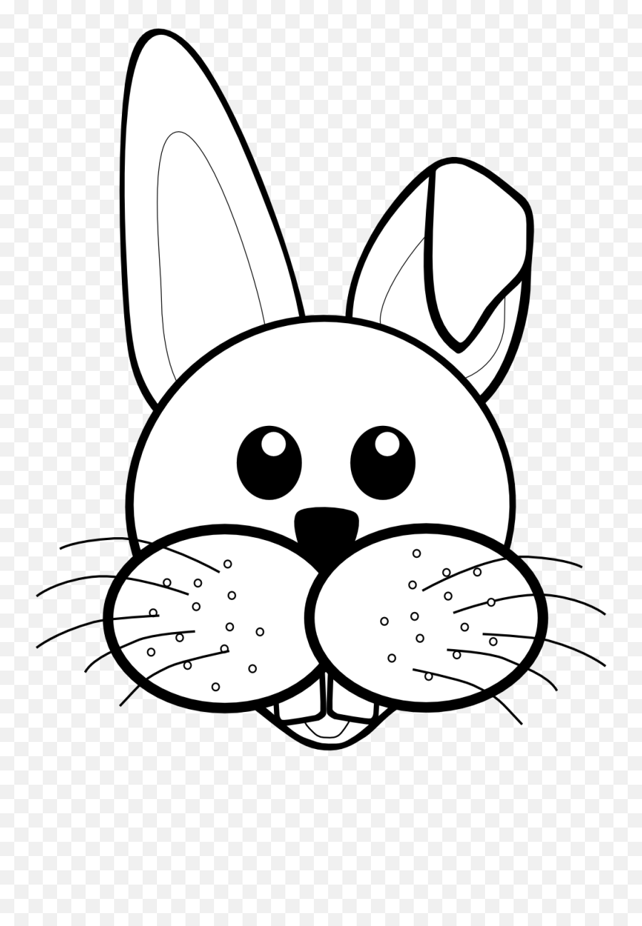 Rabbit Black And White Bunny Clipart - Clipartbarn Rabbit Clipart Black And White Png,White Bunny Png