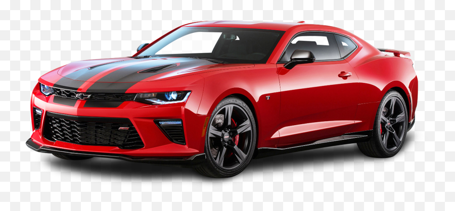 Chevrolet Camaro Ss Red Car Png Image - Chevrolet Camaro Red And Black,Red Car Png