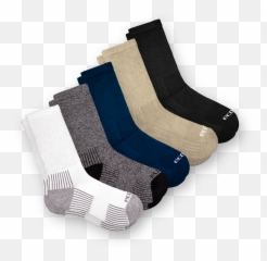 Ecosox Diabetic Bamboo Crew Socks - Ecosox Png,Socks Png