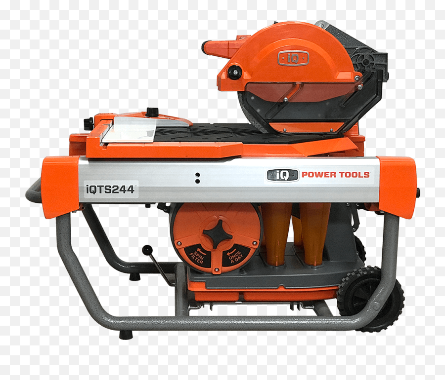 The Best Dustless Tile Saw For Contractors Cut With - Iq Power Tools Iqts244 Dry Cut Tile Saw Integrated Dust Control Png,Saw Transparent