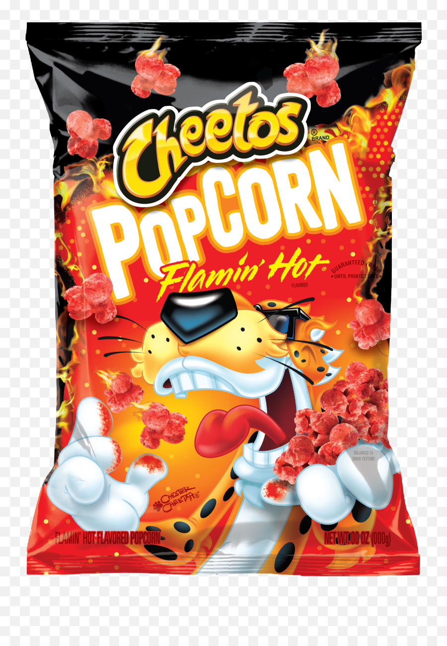 This New Cheetos Popcorn Comes In Cheddar U0026 Flaminu0027 Hot - Cheetos Popcorn Png,Cheetos Logo Png
