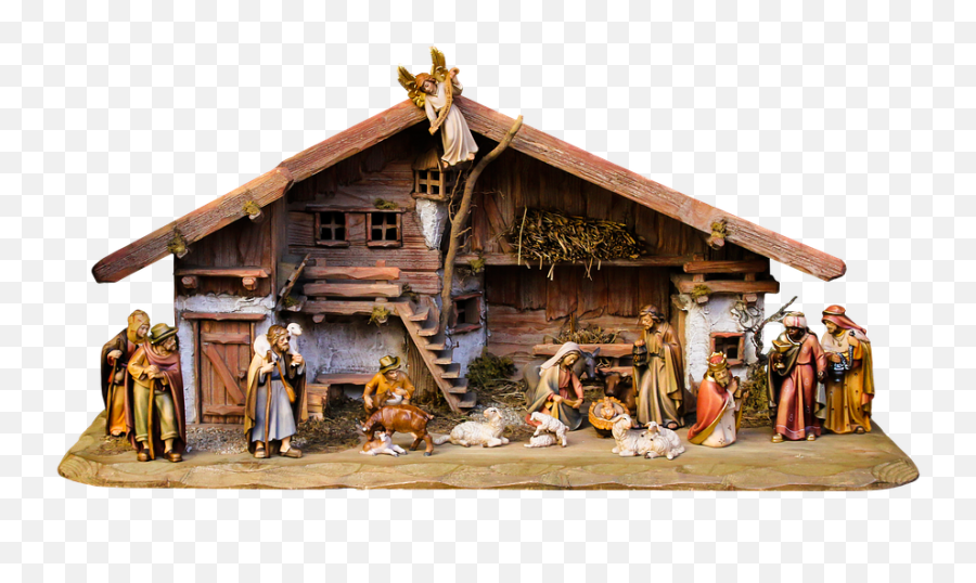 Free Photo Nativity Scene Christmas Png Crib Father - Nativity Scene Transparent Background,Chrismas Png