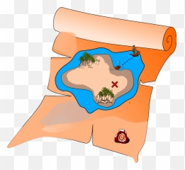 Treasure Map Clipart - png