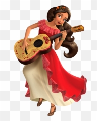 Elena Of Avalor With Guitar - Elena Of Avalor Guitar Png,Elena Of Avalor Png