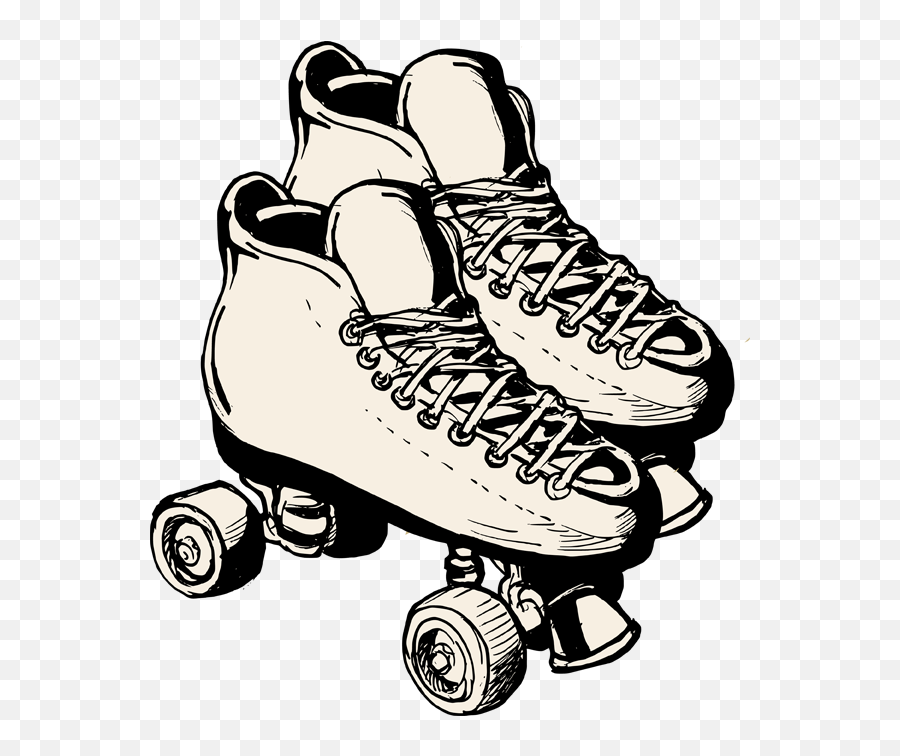 Roller Skates Skating - Roller Skates Clip Art Png,Roller Skates Png