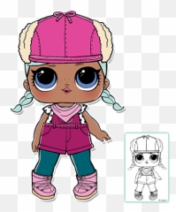 Lol Surprise Doll Coloring Pages 9 - Colores png