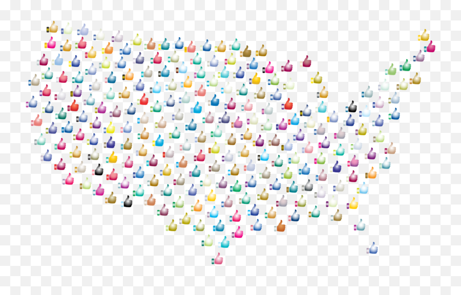 Line United States Map Png Clipart - Illustration,United States Map Png