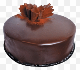 Chocolate Cake Transparent Background - Transparent Background Chocolate Cake Png,Pastries Png