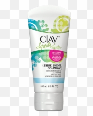 Shine Minimizing Cleanser - Olay Fresh Effects Go Away Miminizing png