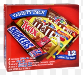 Snickers Mu0026mu0027s U0026 Twix Fun Size Variety Bag - Mars Variety Pack Png,Twix Png