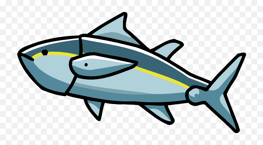 Download Tuna Fish - Tuna Cartoon Transparent Background Png,Cartoon Fish Png