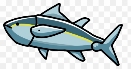 Download Tuna Fish - Tuna Cartoon Transparent Background Png,Cartoon Fish Png