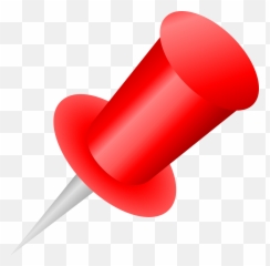 Push Pins Png Transparent - Clip Art