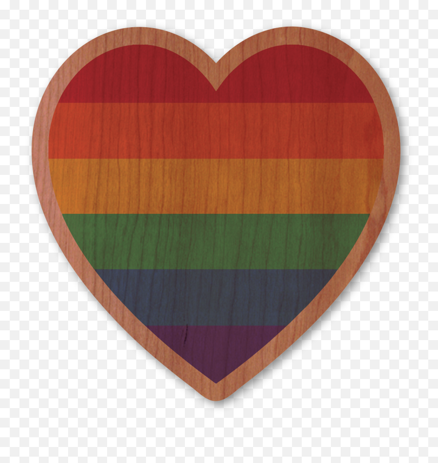 Pride Rainbow Heart - Solid Png,Rainbow Heart Png