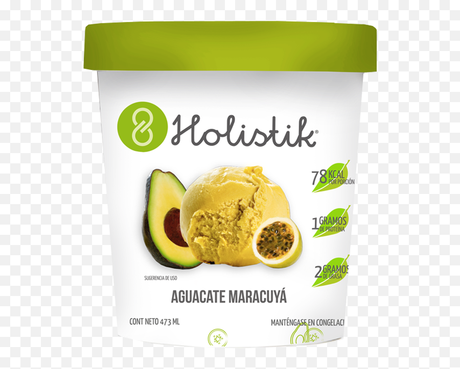 Download Aguacate Maracuyá - Helado Holistik Png Image With Laguardia Community College,Aguacate Png