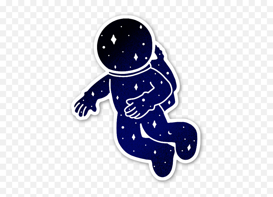Galaxy Astronaut - Stickerapp Blue Astronaut Stickers Png,Spaceman Png