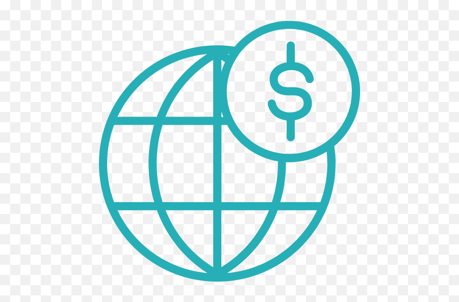 Business Finance Global Money Seo Work Icon - Earth Location Icon Png,Money Transparent Background
