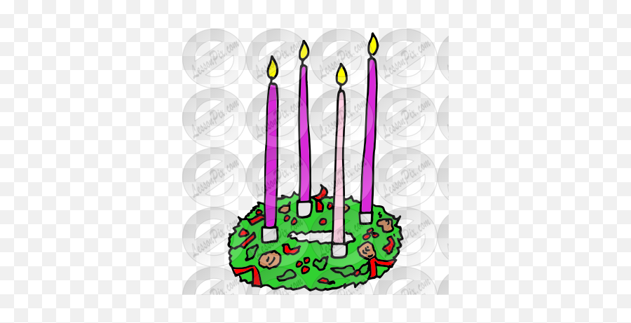 Lessonpix Mobile - Birthday Png,Advent Wreath Png