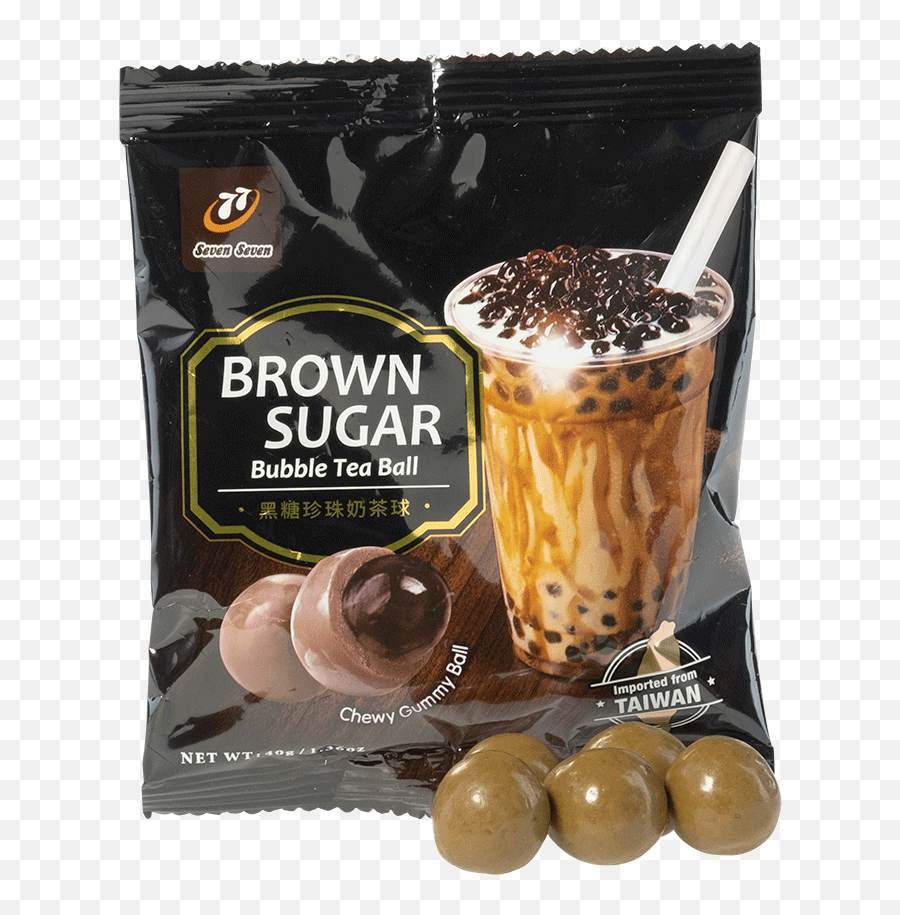 Brown Sugar Bubble Tea Ball - Brown Sugar Bubble Tea Ball Png,Bubble Tea Transparent