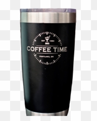 Coffee Time Tumbler - Pint Glass Png,Tumbler Png