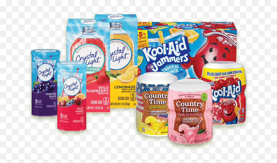 Download Hd Kool - Aid Country Time Crystal Light Kool Aid Kool Aid Jammers Grape Png,Kool Aid Png