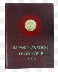 1958 The Harvard Law School Yearbook Coffee Table - Richard James png