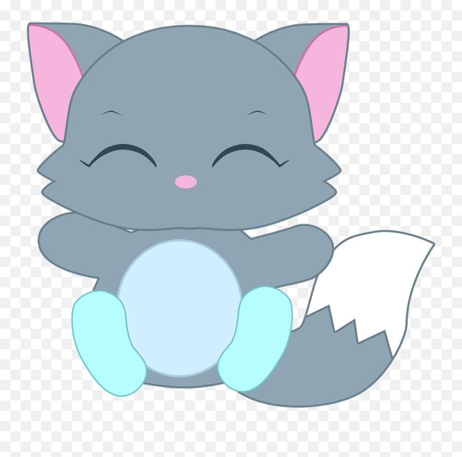Kitten Baby Drawing Cat Kawaii - Free Image On Pixabay Gatitos De Bebés De Dibujos Png,Kawaii Transparent Png