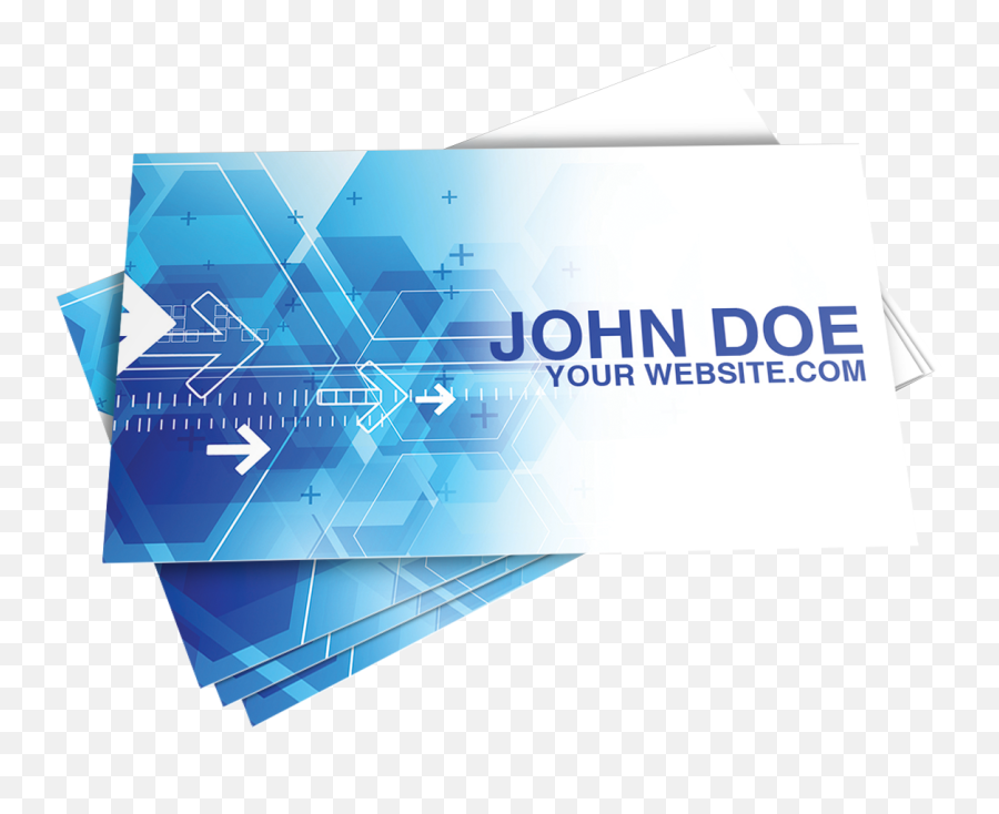 Standard Business Cards Web Works - Horizontal Png,Business Card Png