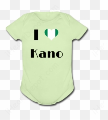 I Love Kanonigerian Flag - Baby Short Sleeve Onesie Short Sleeve Png,Nigerian Flag Png