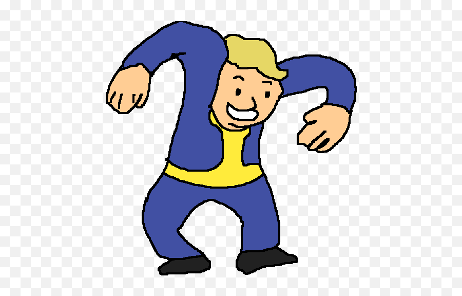 Pixilart - Fallout By Mister Happy Png,Vault Boy Thumbs Up Png