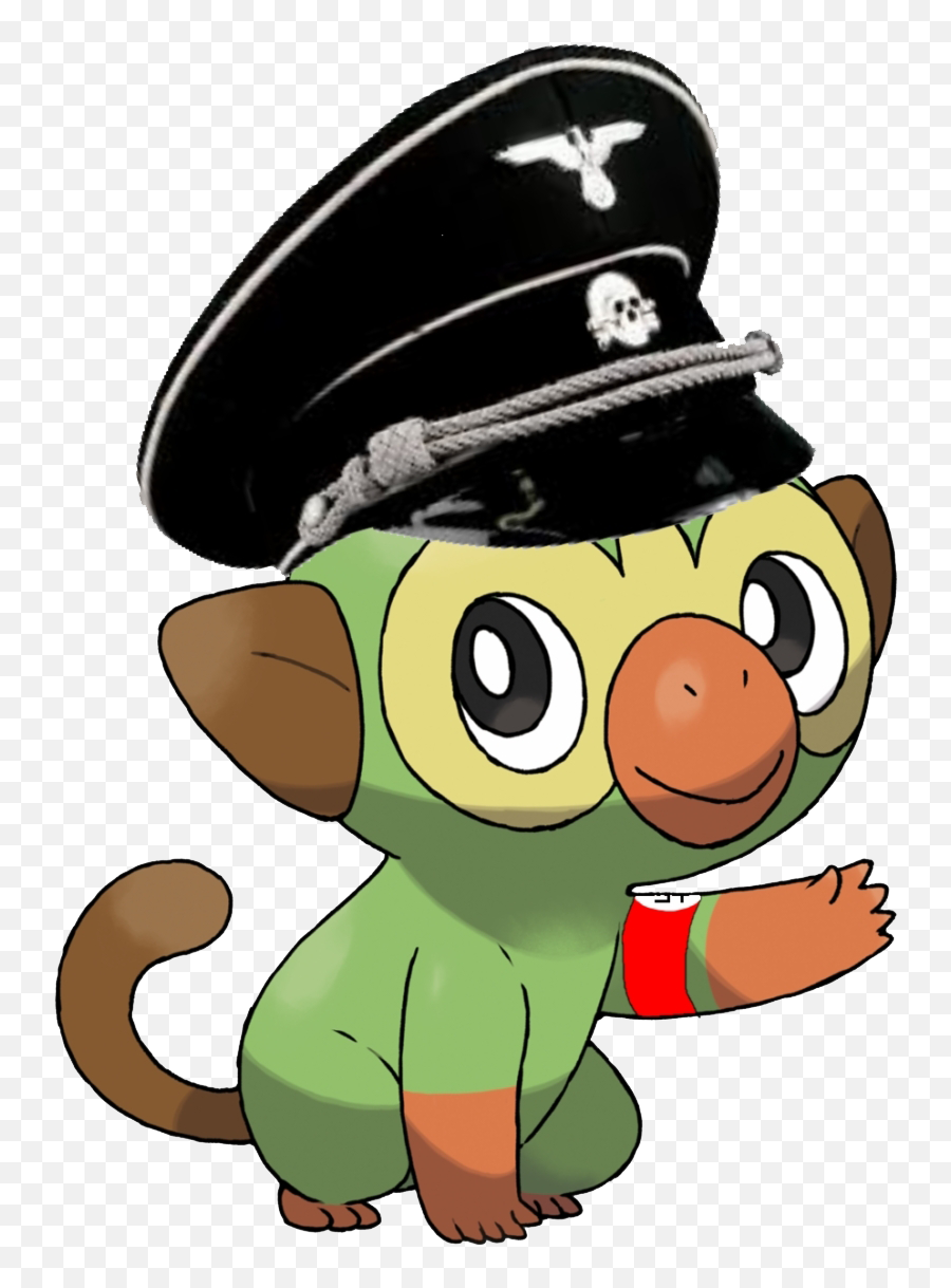 Shield Png Transparent - Small Picture Of Grookey,Pokemon Hat Png