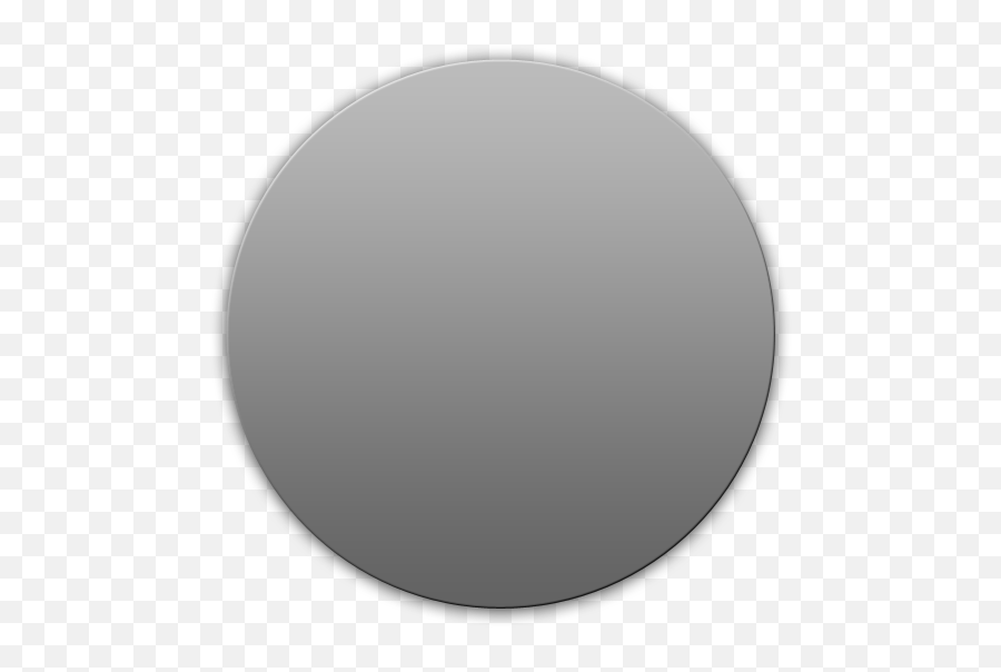 Download Circle Chanfer - Round Grey Button Png,Transparent Background Circle