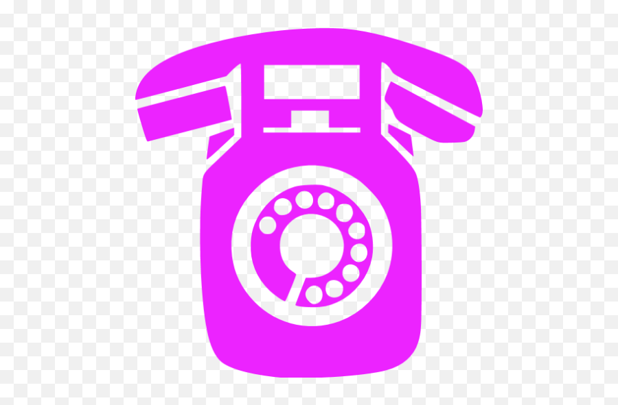 Phone 040 Icons Images Png Transparent - Telephone,Pink Phone Icon