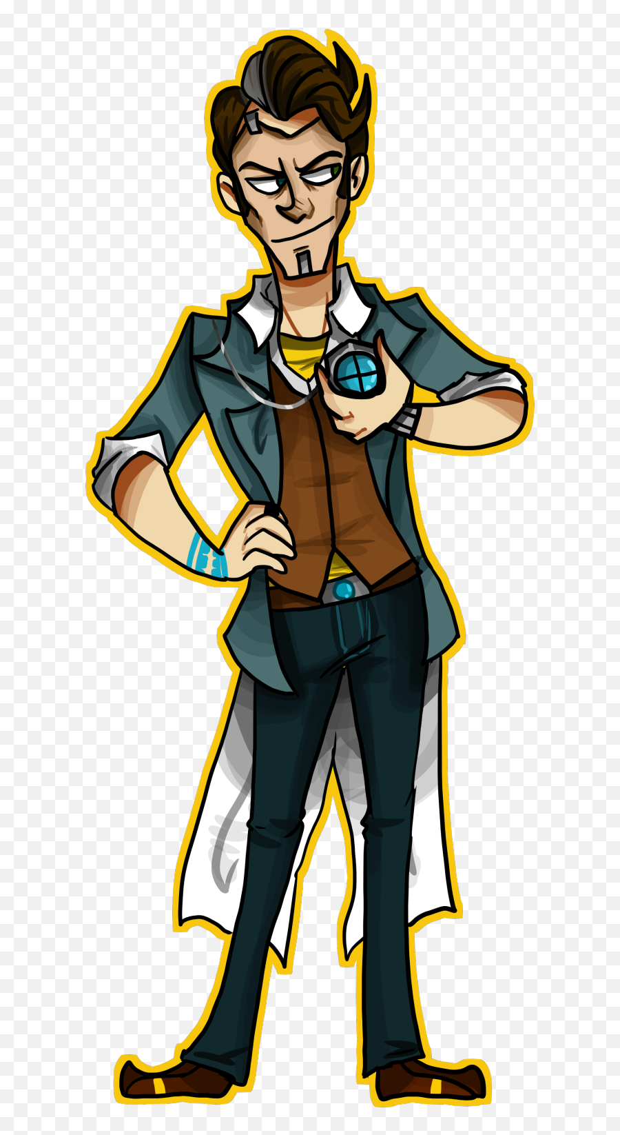 Handsome Jack Transparent - Fictional Character Png,Handsome Jack Icon