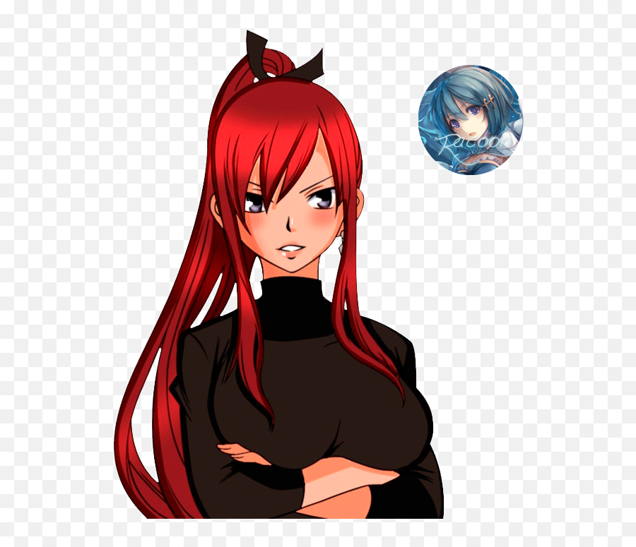 Transparent Transformation Clipart - Fictional Character Png,Erza Scarlet Icon