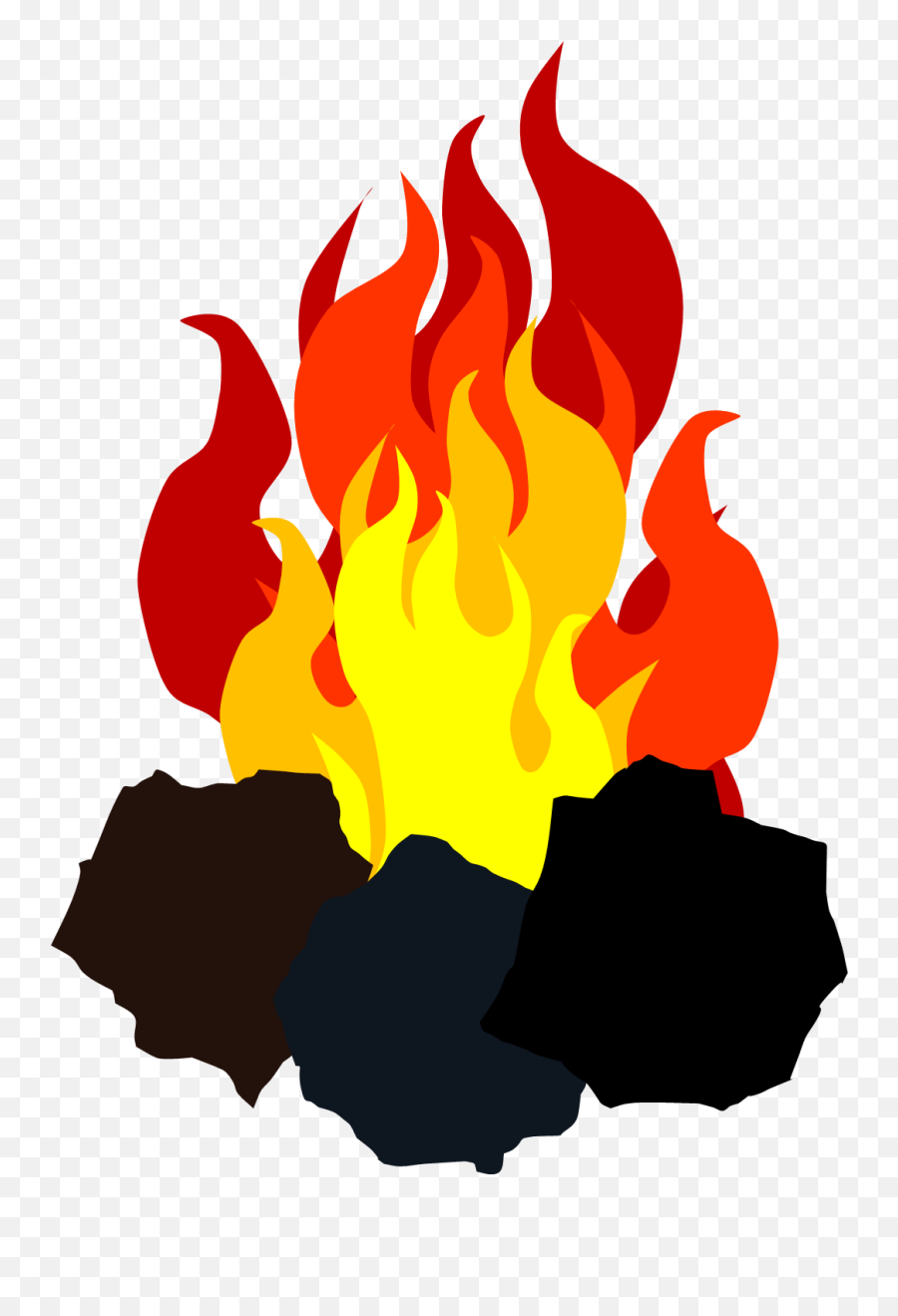 Coal Fire Vector Png Image - Coal On Fire Png,Fire Vector Png