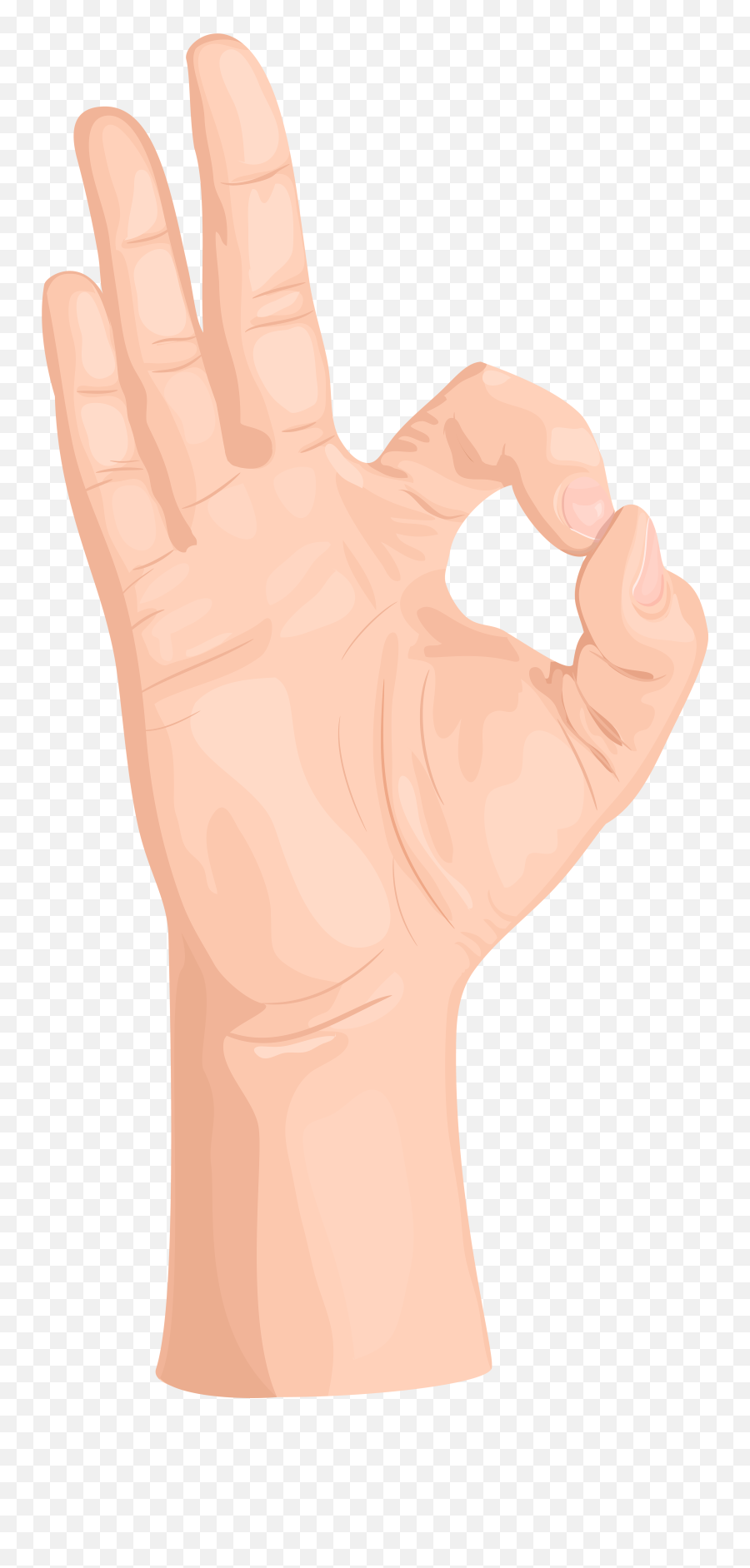 Ok Hand Transparent Png Clipart Free - Transparent Ok Hand Png,Hand Transparent Png